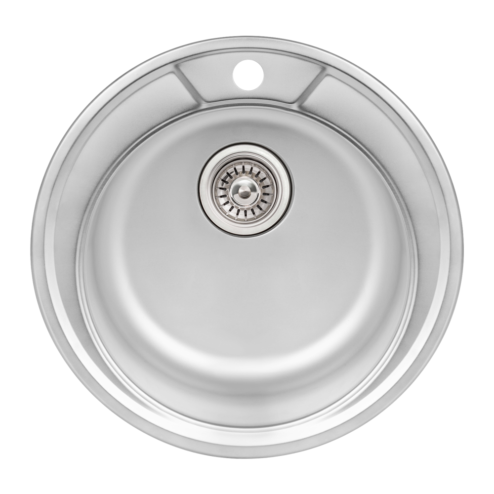 

Кухонная мойка Qtap D490 Satin 0,8 мм Круглая Нержавеющая сталь (QTD490SAT08)