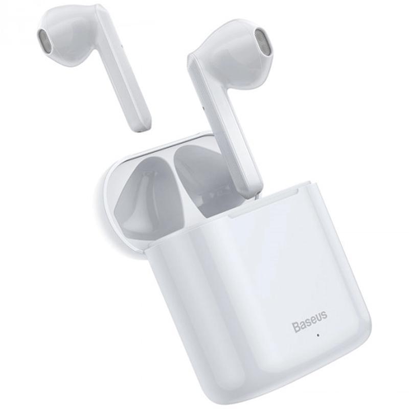 

Наушники Bluetooth беспроводные Baseus W09 с микрофоном White