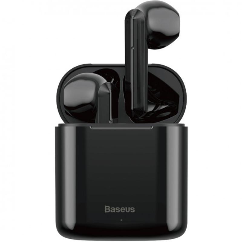 

Наушники Bluetooth беспроводные Baseus W09 с микрофоном Black