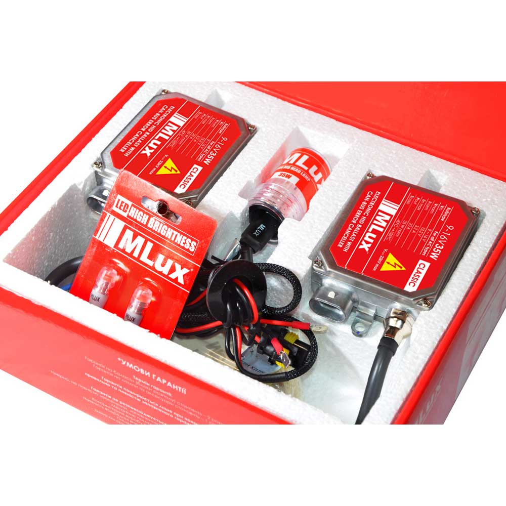 Комплект ксенона MLux Classic 35w 12v (с обманкой) HB1 (9004) Mono ...