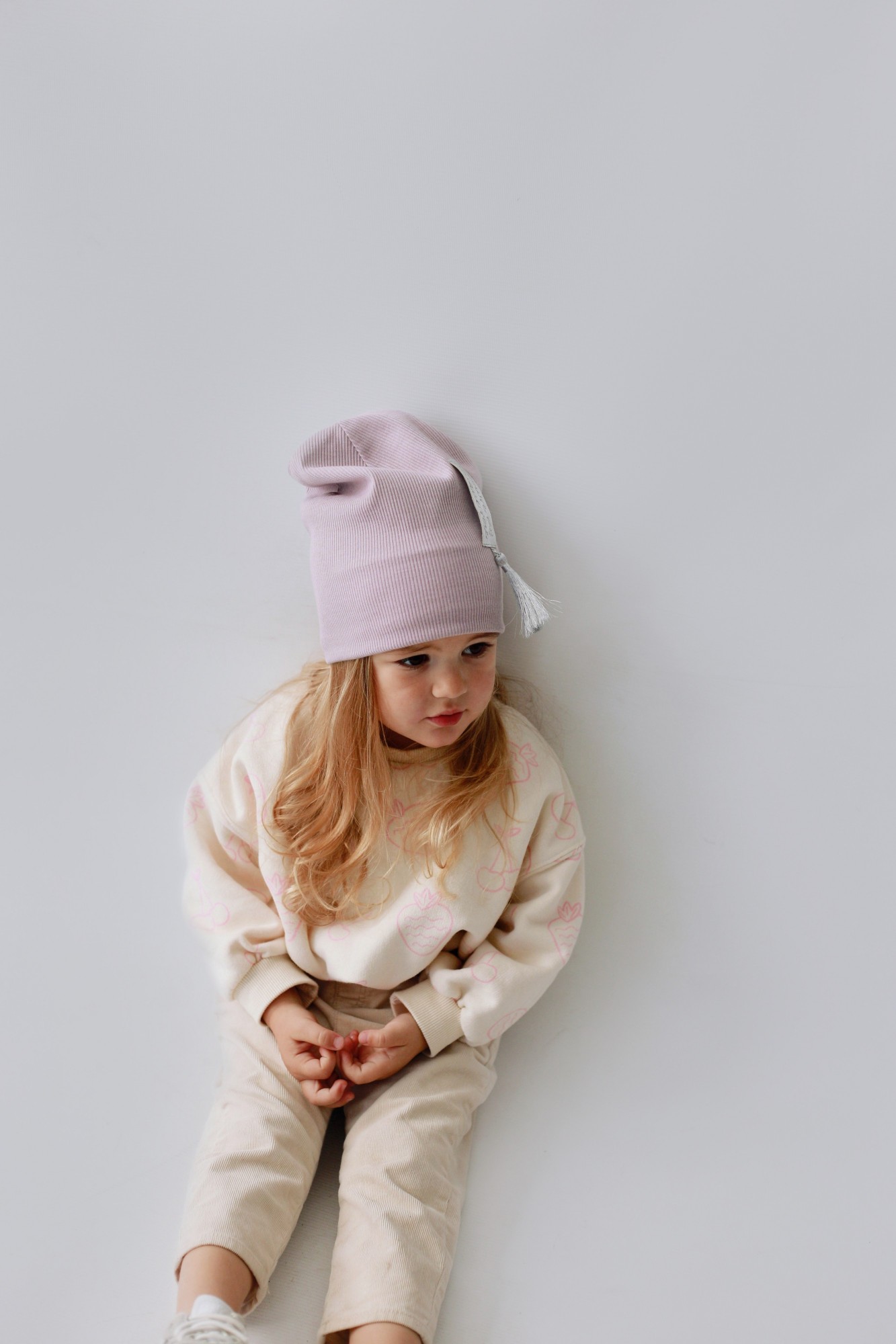 

Шапка для дівчинки DEMBOHOUSE Клодетта  Бузковий, Шапка для дівчинки DEMBOHOUSE Клодетта 52 Бузковий