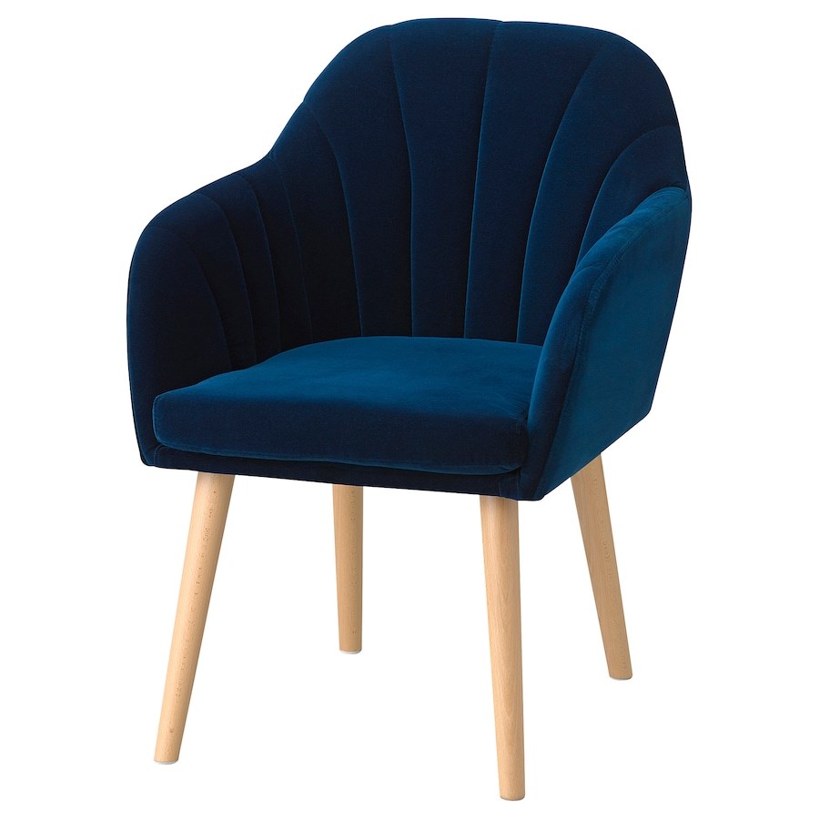 

Крісло IKEA BASTDAL Djuparp темно-зелений синій (305.064.42)