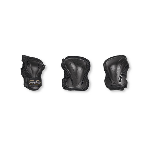 

Детский Комплект Защиты Rollerblade XS из 3 Элементов Evo Gear Junior 3 pack Черный