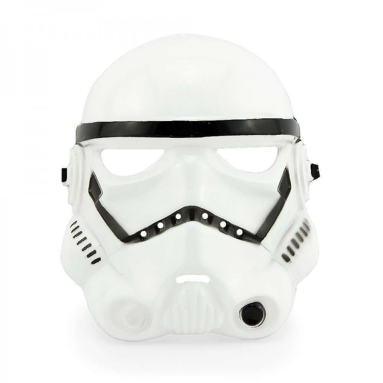 

Маска Звездных войн Stormtrooper штурмовик пластиковая 20 x 23 см Белая