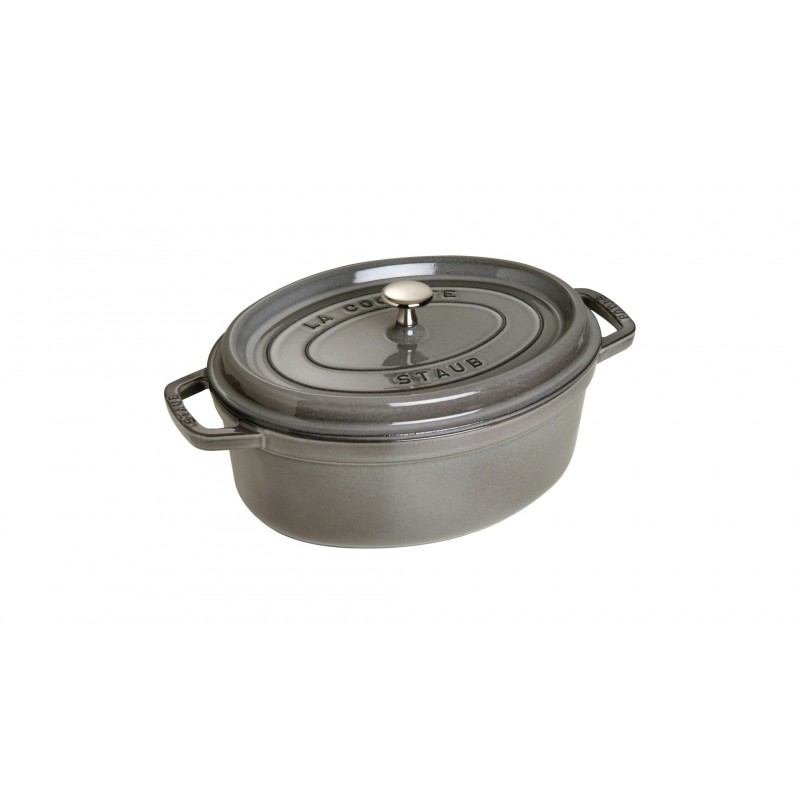 

Кокотница серая овальная диам. 29 см - Staub - 40509-317-0