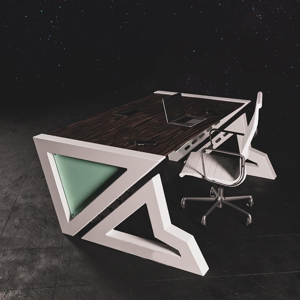 

Дизайнерский Письменный Офисный стол в стиле Лофт Loft Design RV1165 ()