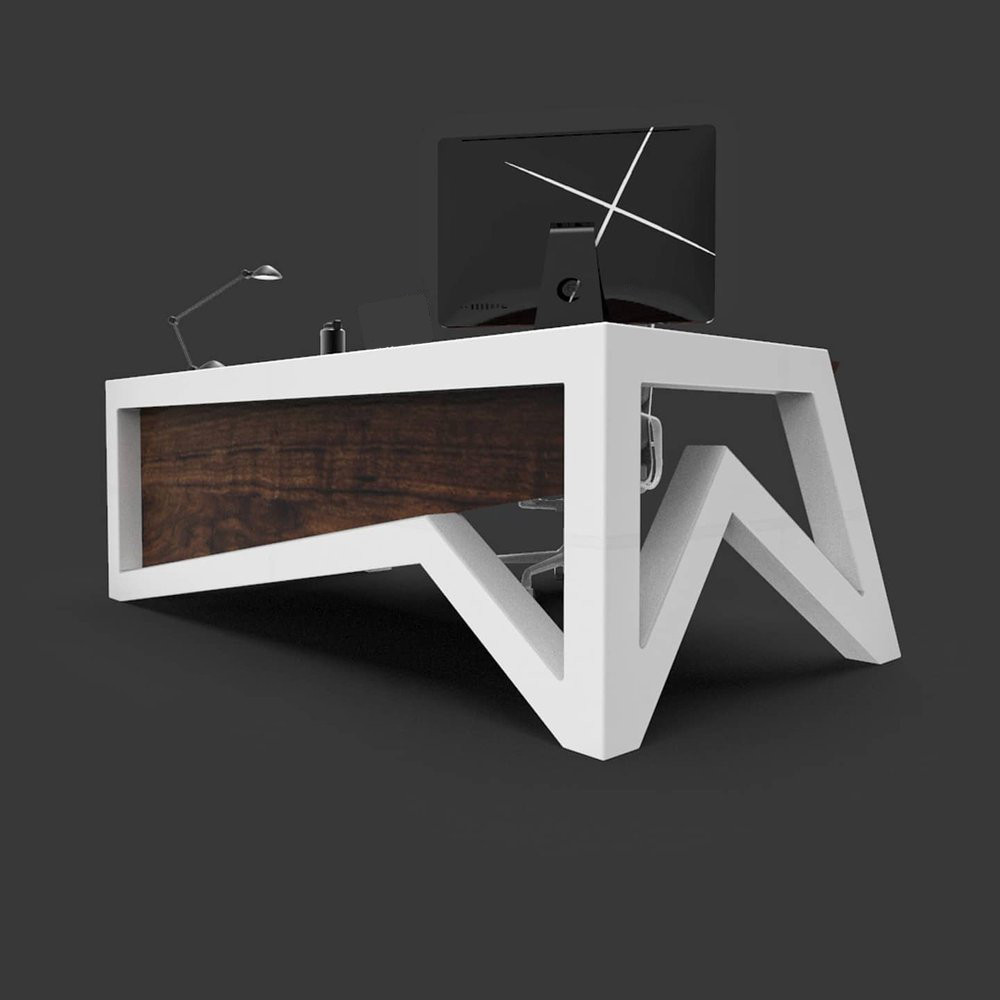 

Дизайнерский Письменный Офисный стол в стиле Лофт Loft Design RV1155 ()