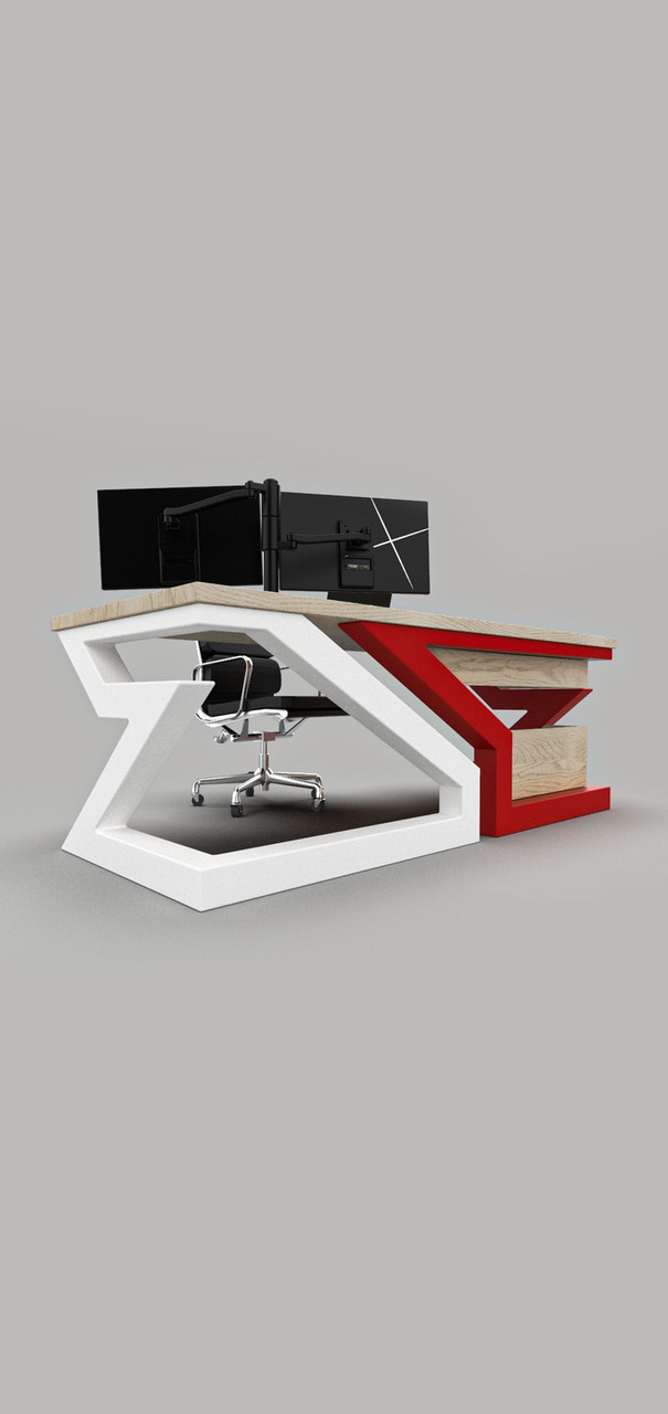 

Дизайнерский Письменный Офисный стол в стиле Лофт Loft Design RV1159 ()