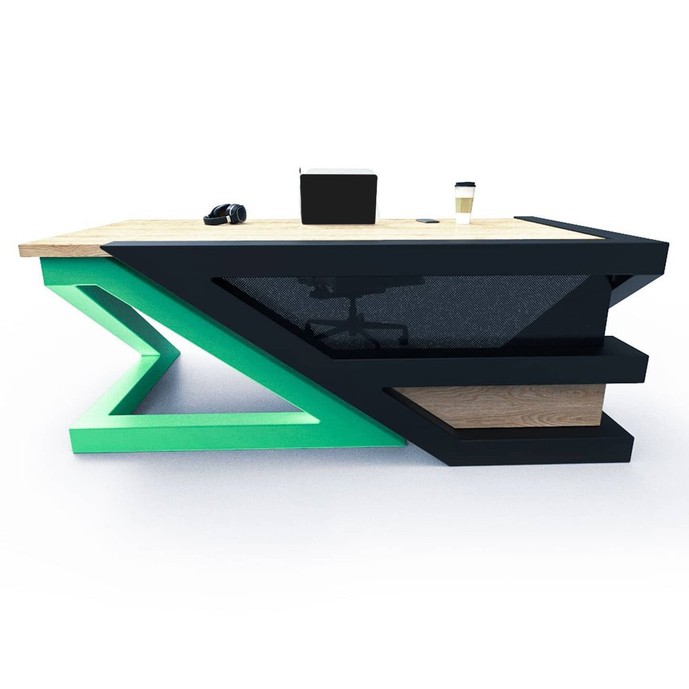 

Дизайнерский Письменный Офисный стол в стиле Лофт Loft Design RV1148 ()