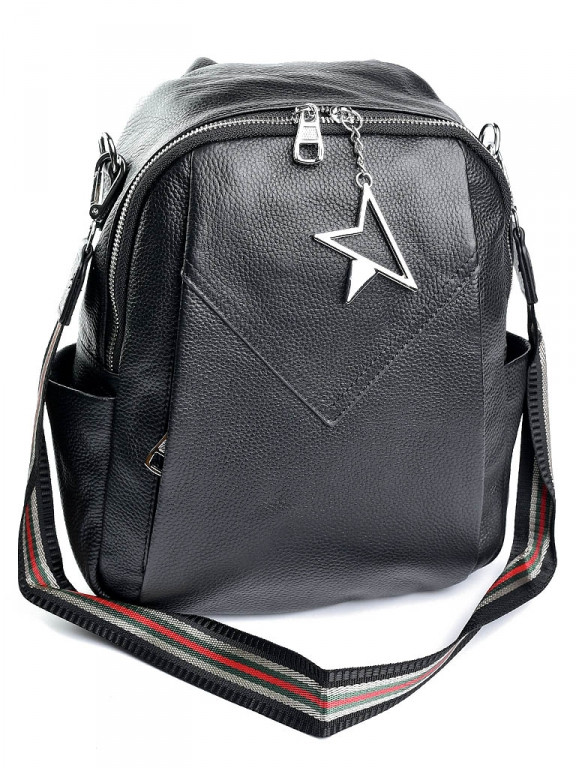 

Сумка женская кожаная XG-732 черная