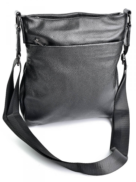 

Мужская сумка кожаная SL-8850 черная black