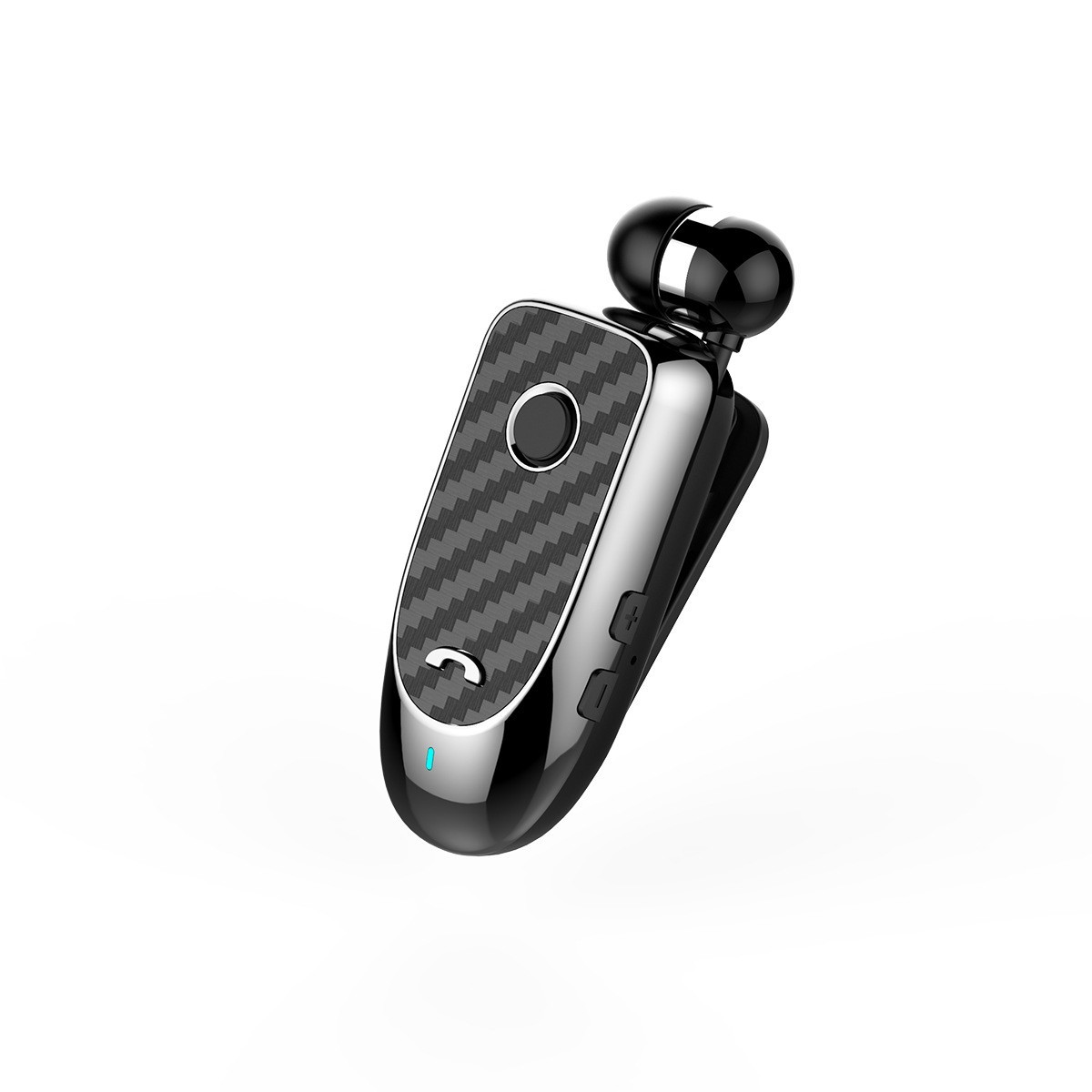 

Беспроводная телескопическая Bluetooth гарнитура с клипсой Yincine L2 выдвижной наушник Черный