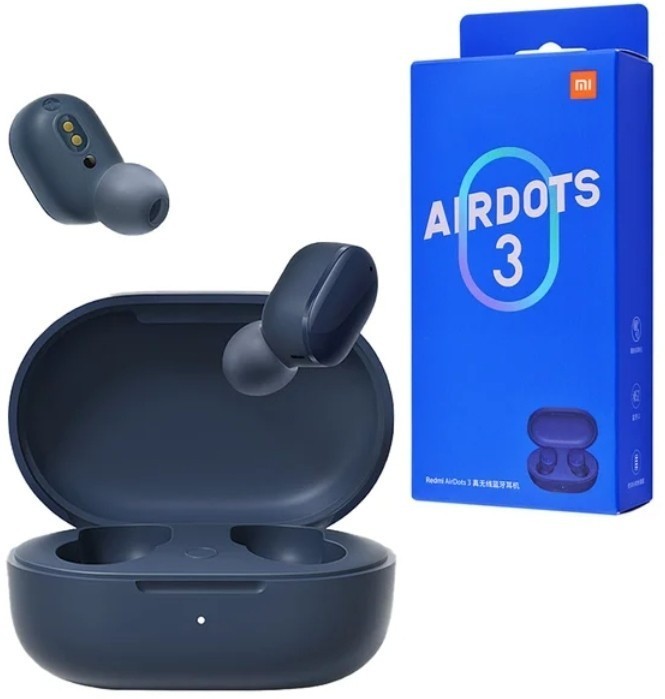 

Бездротові портативні Bluetooth навушники AirDots 3 Чорні