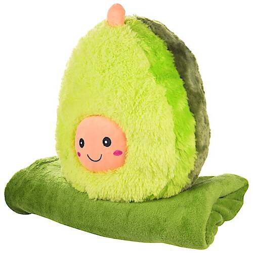 

Мягкая игрушка-плед Авокадо 40см, плед 170*100см XIN YU TOYS (0906-2)