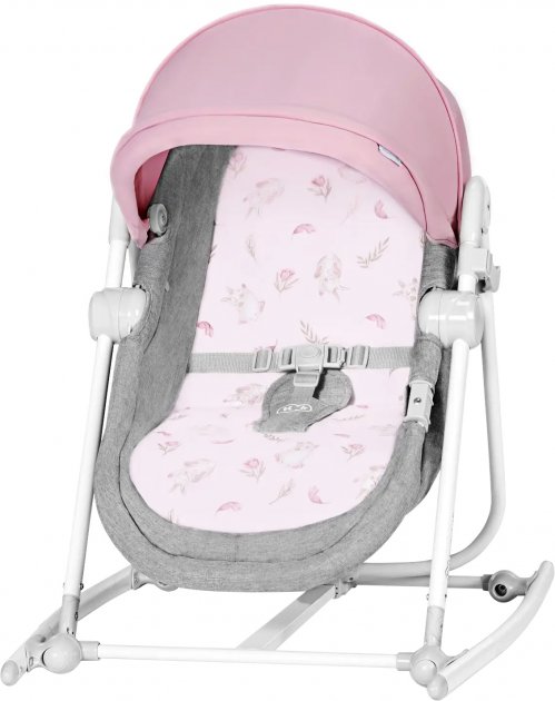 

Шезлонг-качалка 5 в 1 Kinderkraft Nola Peony Rose (KBNOLA00PNK0000)