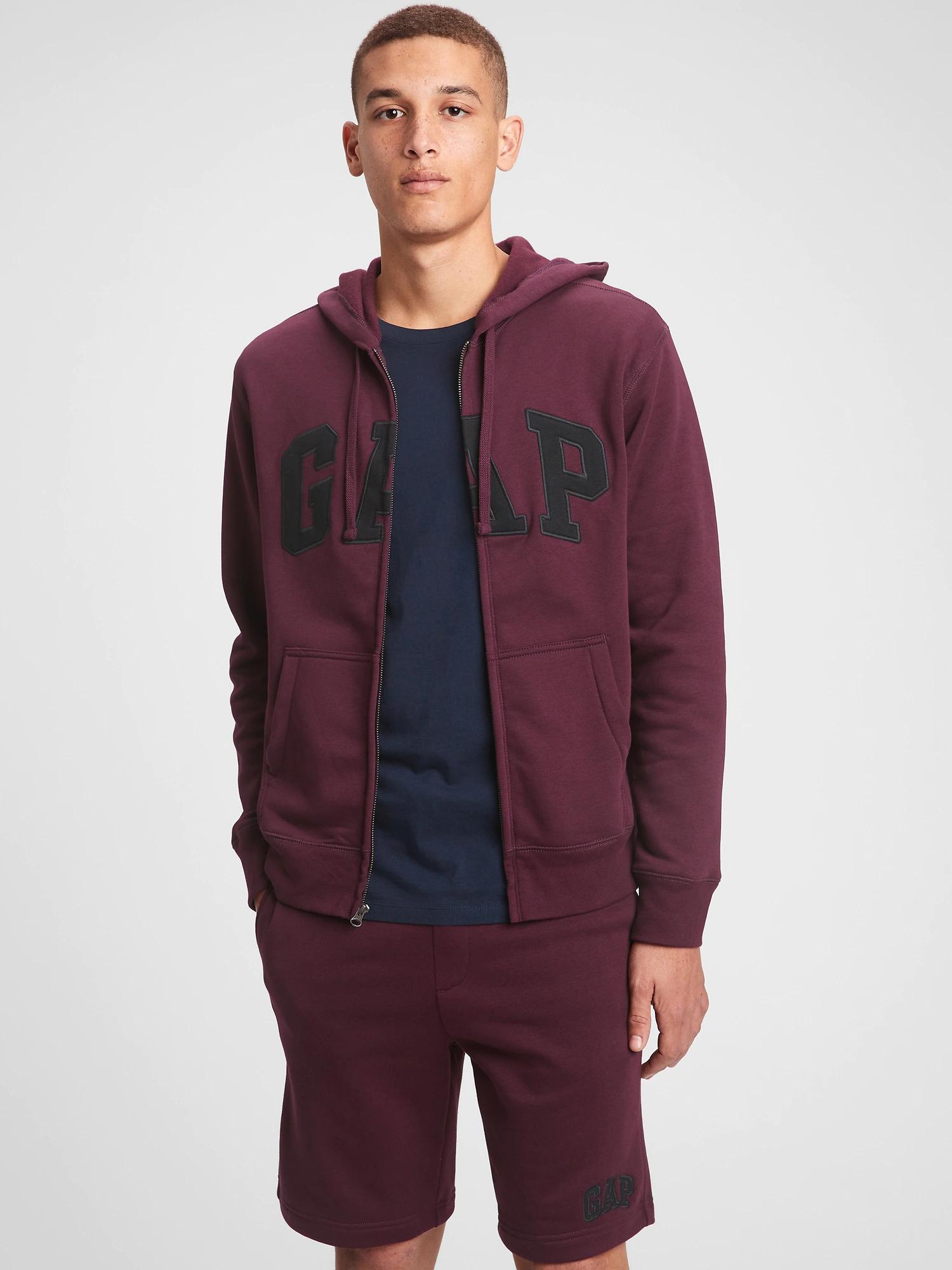 

Толстовка мужская - толстовка GAP GA0892M  Бордовый, Толстовка мужская - толстовка GAP GA0892M M Бордовый