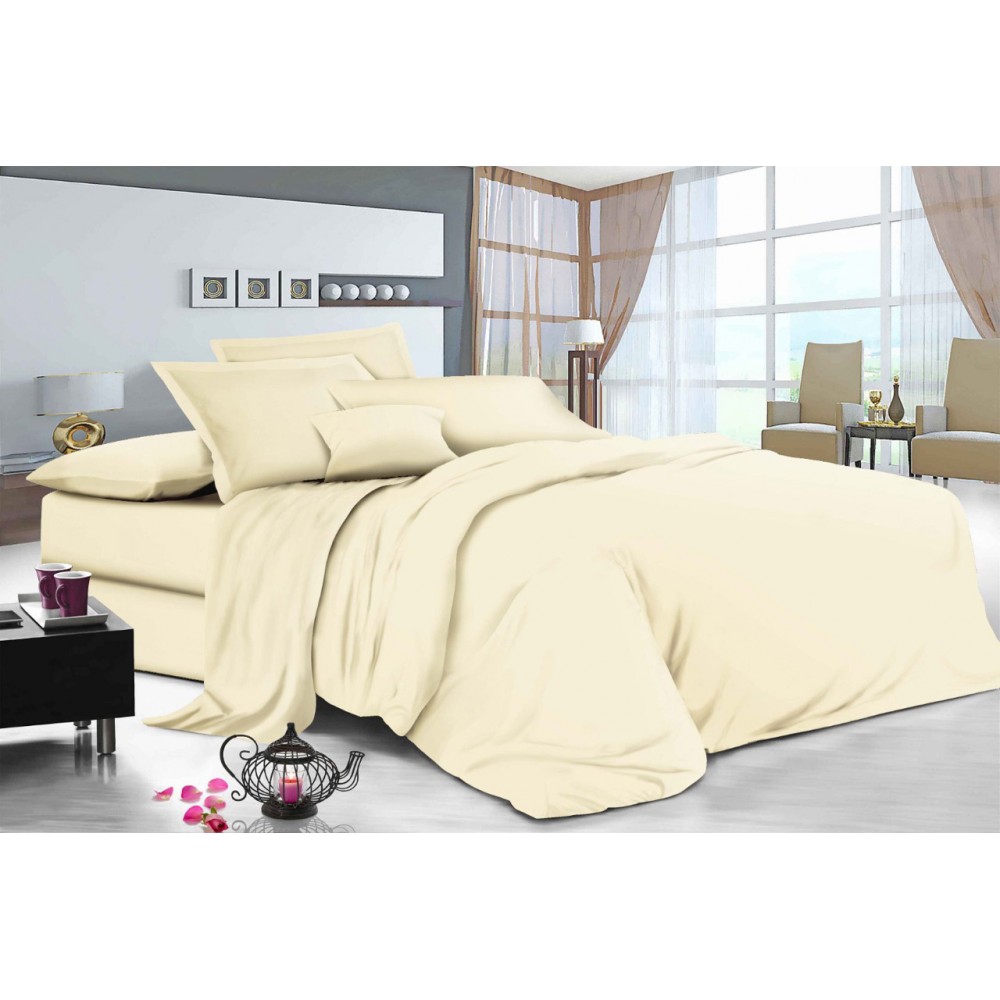 

Комплект постельного белья Manner Beige SoundSleep бязь семейный