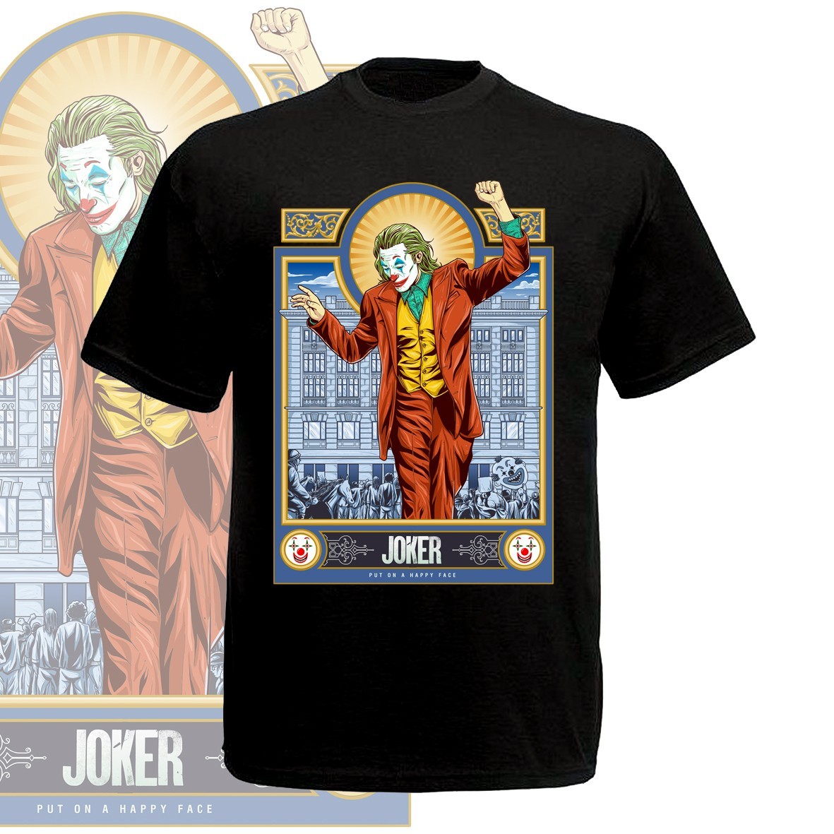 

Футболка GBI "Joker dance" прямая классика, черный, , ФЧ-0165, Футболка GBI "Joker dance" прямая классика, черный, M, ФЧ-0165