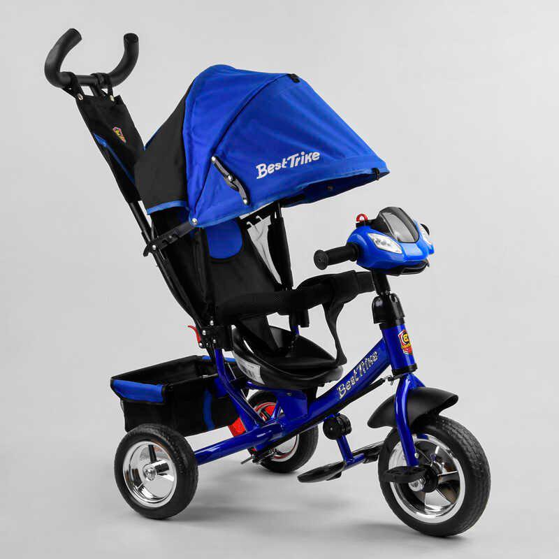 

Велосипед 3-х колёсный 6588 / 76-504 Best Trike (1) КОЛЕСО ПЕНА, d=25см переднее, d=20см задние, ФАРА, в коробке