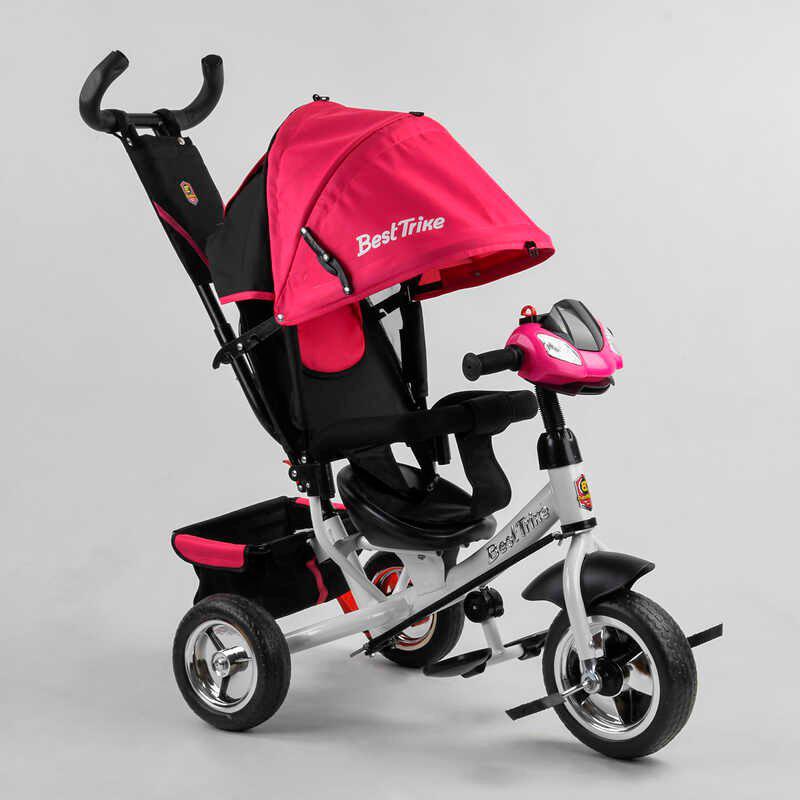 

Велосипед 3-х колёсный 6588 / 73-202 Best Trike (1) КОЛЕСО ПЕНА, d=25см переднее, d=20см задние, ФАРА, в коробке