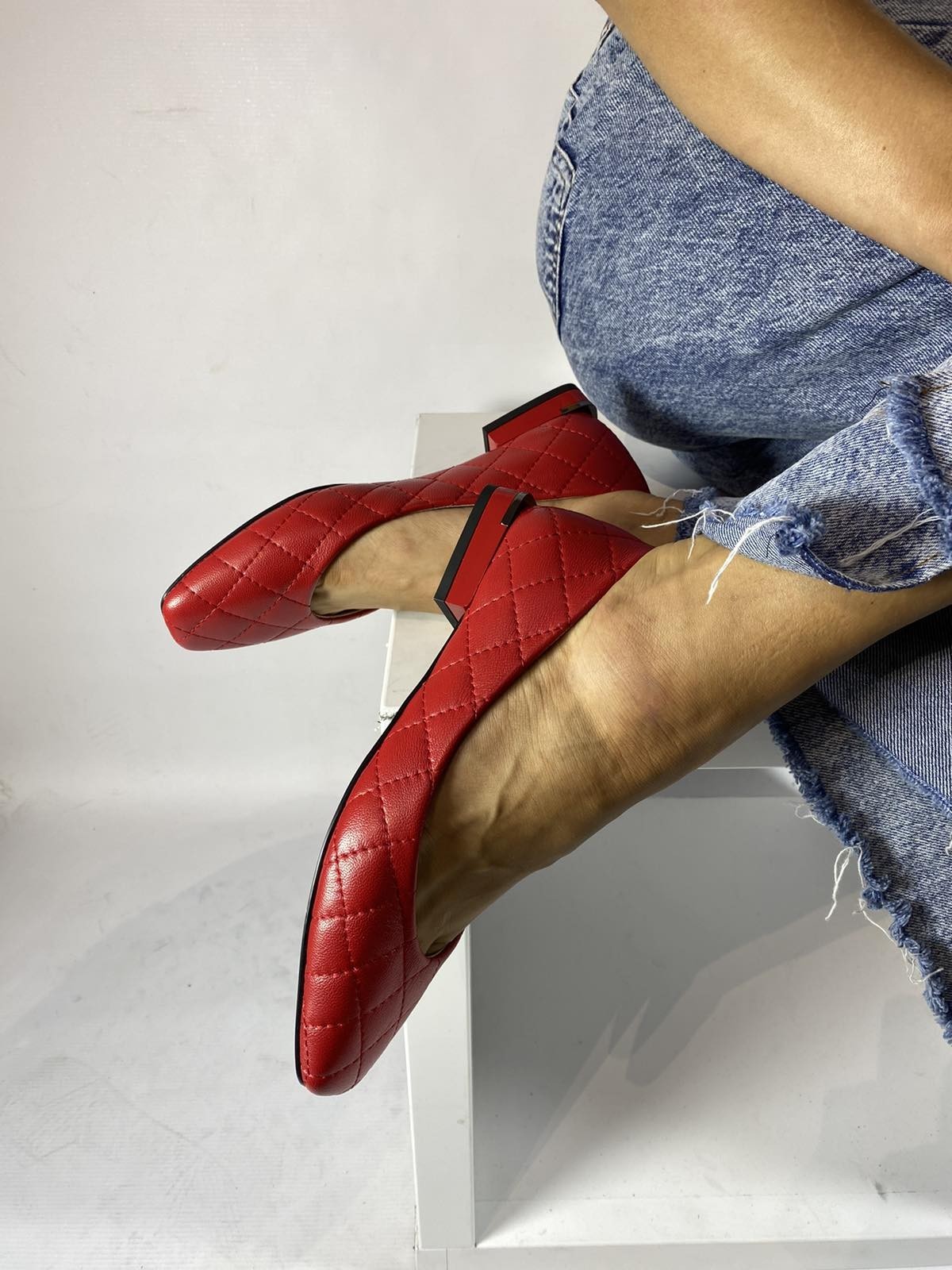 

Женские балетки Azra 5626 40 Красный