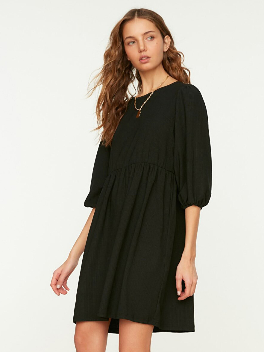 

Платье Trendyol TWOSS22EL0831  Black, Платье Trendyol TWOSS22EL0831 M Black