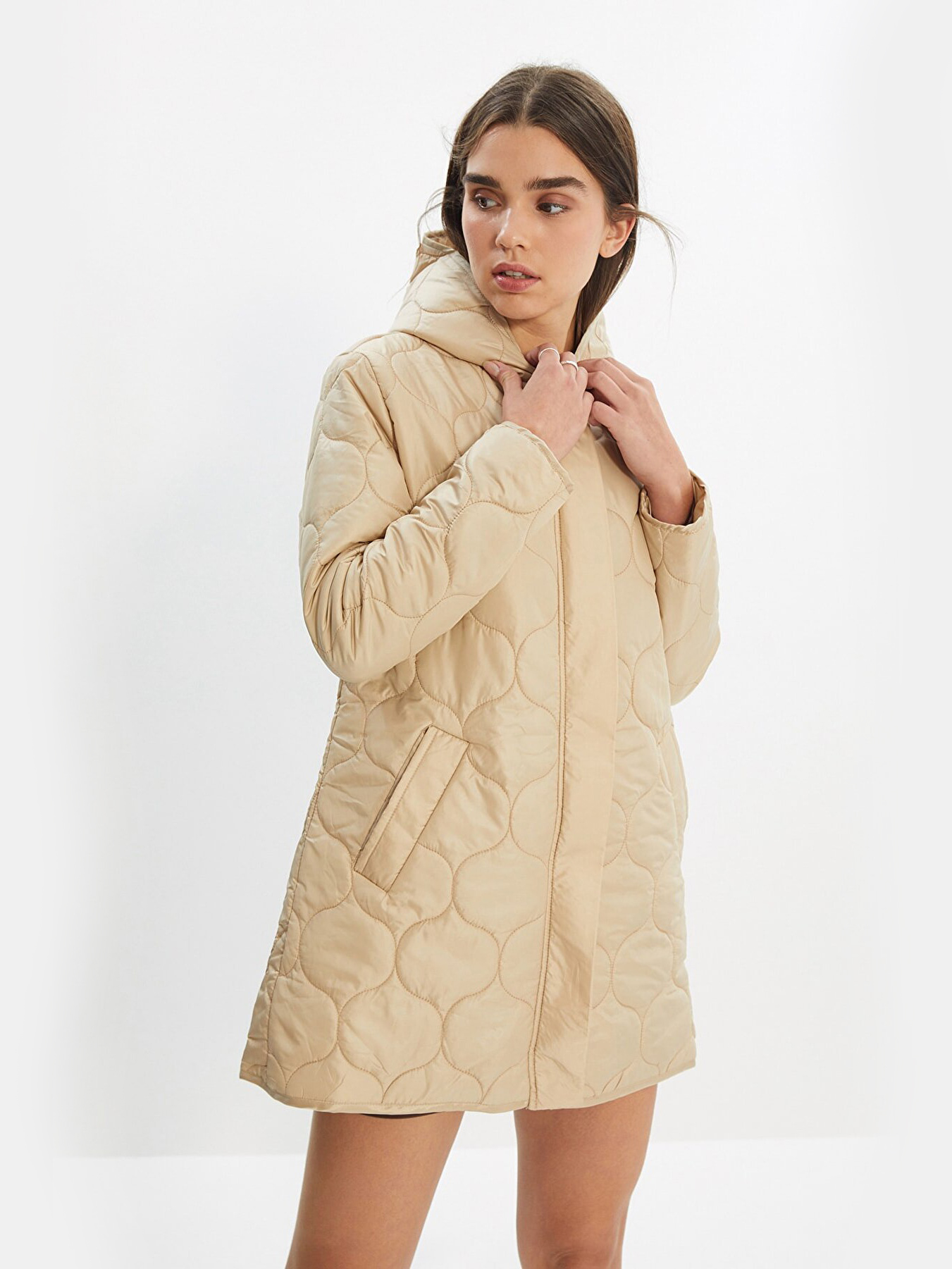

Куртка Trendyol TWOSS21MO0018  Beige, Куртка Trendyol TWOSS21MO0018 M Beige