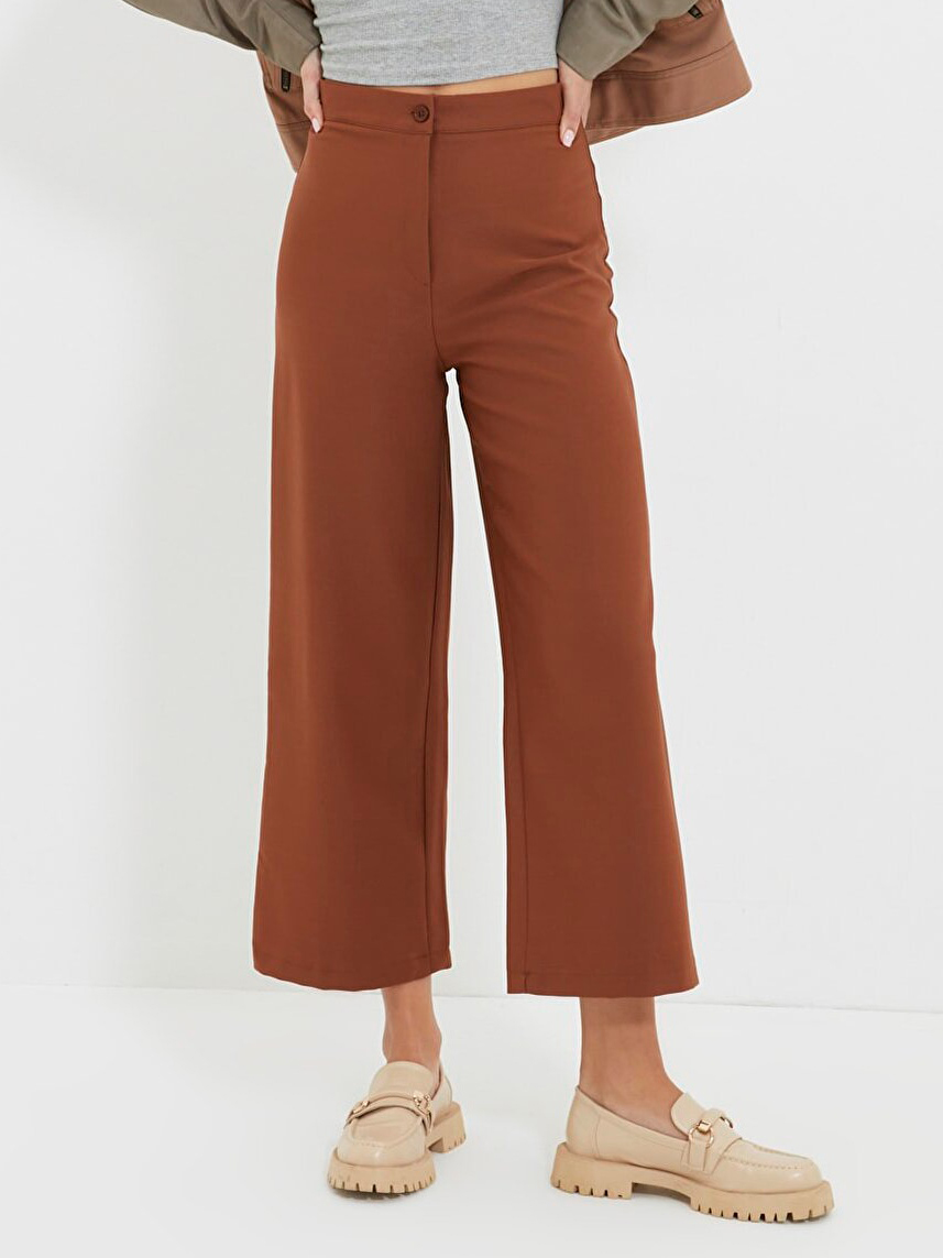 

Брюки Trendyol TWOSS20PL0090  Brown, Брюки Trendyol TWOSS20PL0090 38 Brown