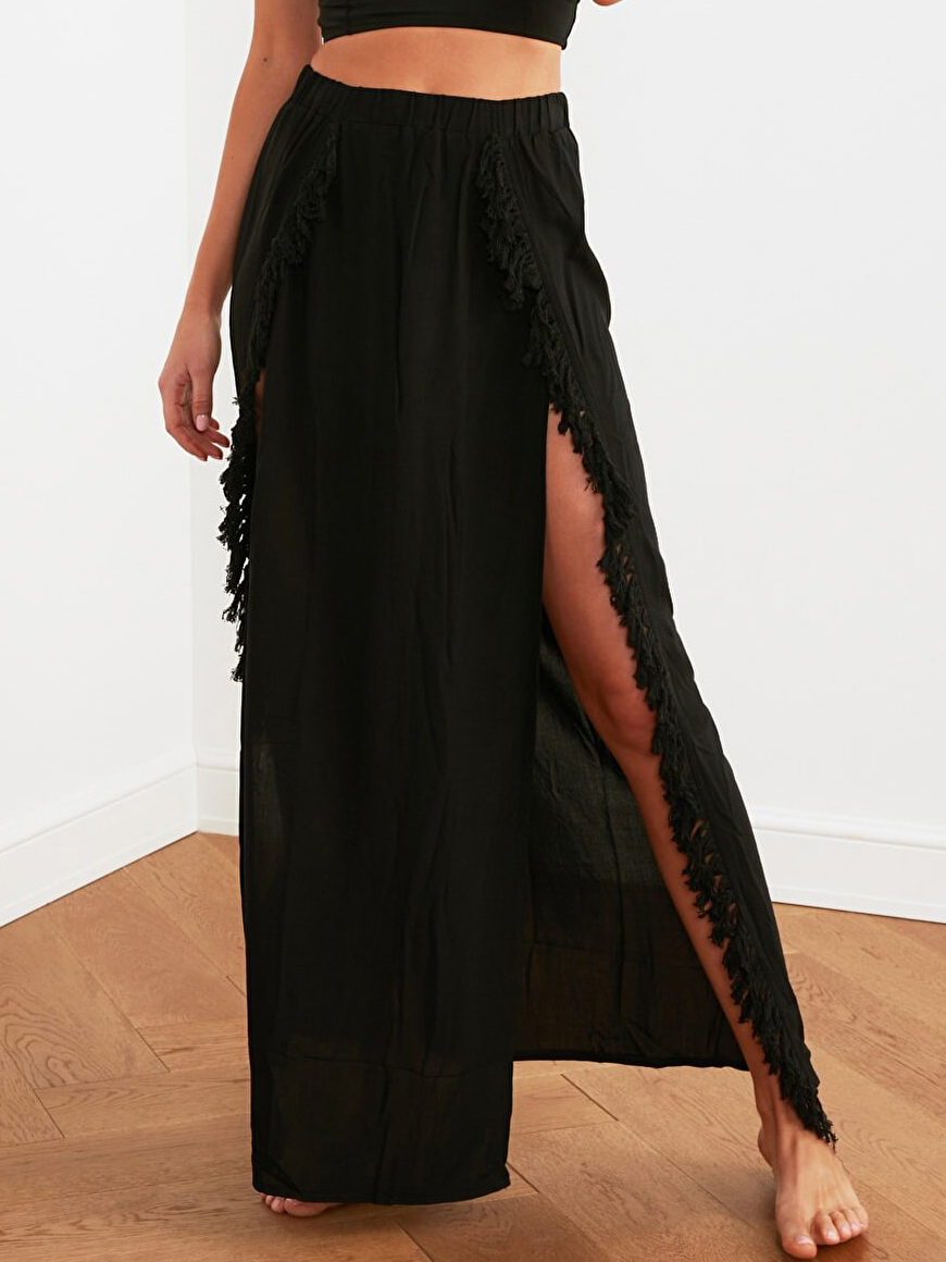 

Юбка Trendyol TBESS21ET0133  Black, Юбка Trendyol TBESS21ET0133 38 Black