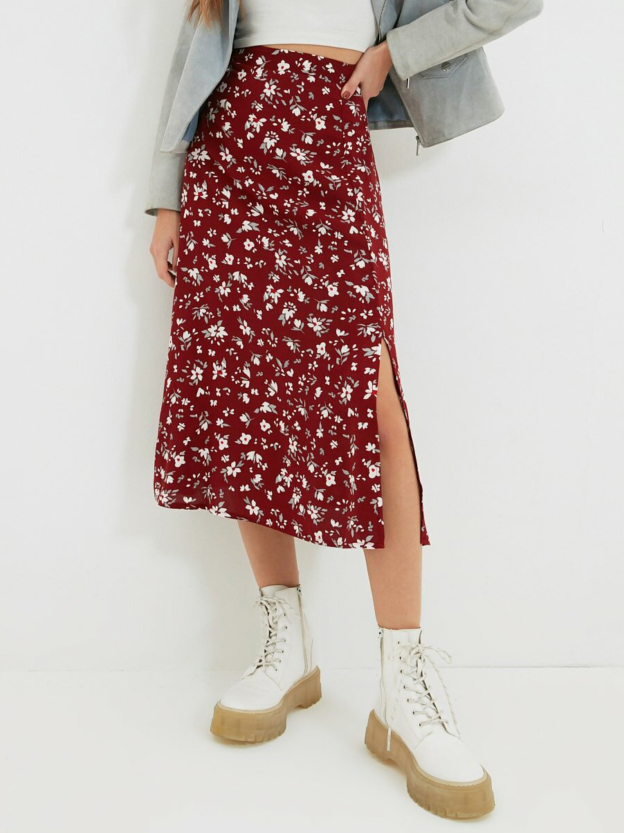 

Юбка Trendyol TWOSS20ET0230  Burgundy, Юбка Trendyol TWOSS20ET0230 40 Burgundy