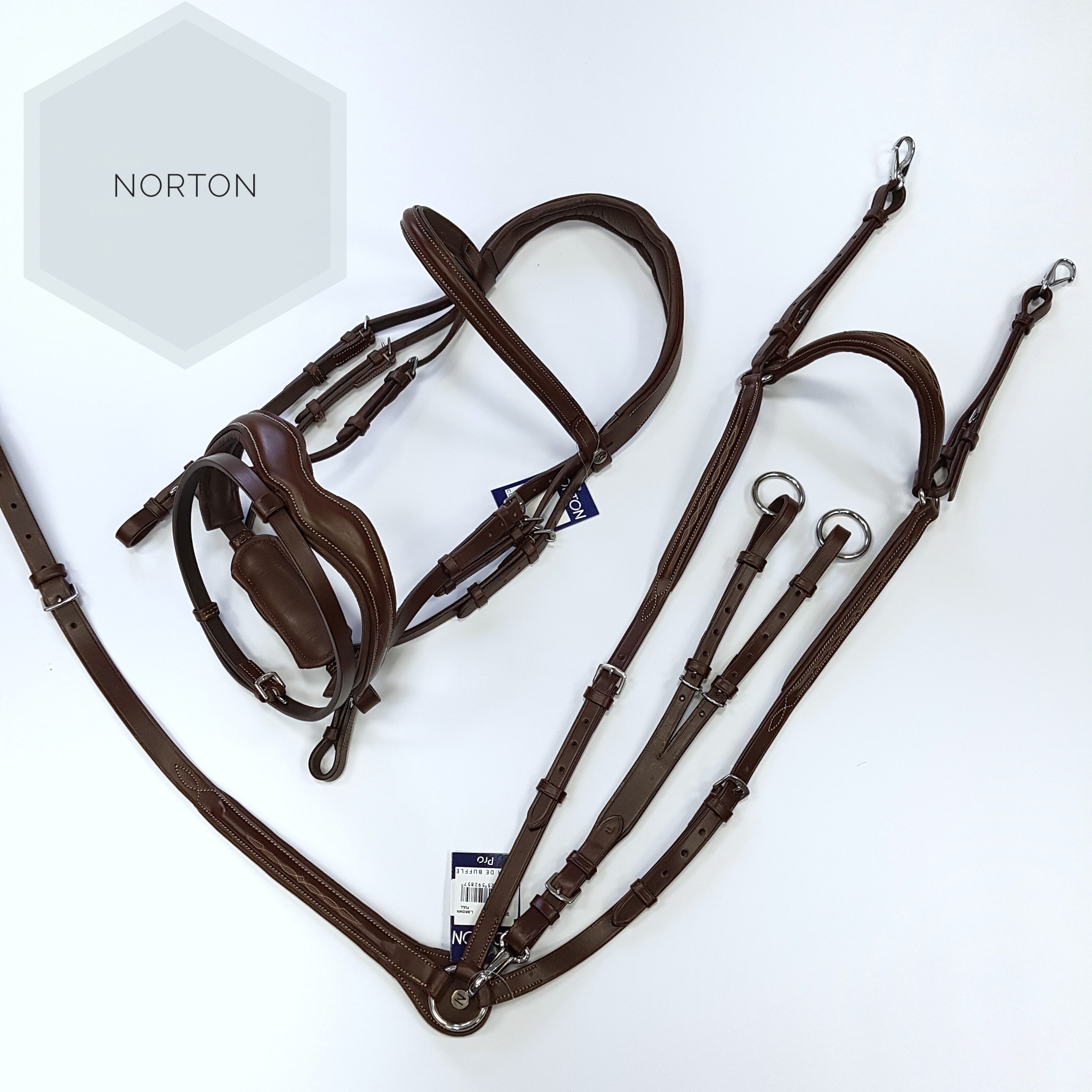 

Подперстье с мартингалом Ekkia "NORTON PRO" Коричневый Full