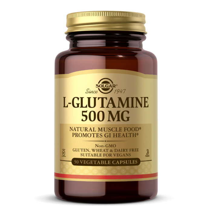 

Глютамин Solgar L-Glutamine 500 мг 50 капсул