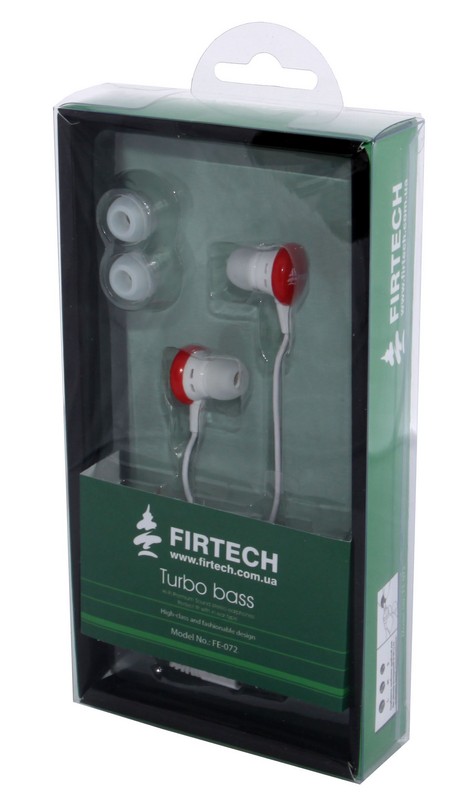 

Наушники-вкладыши Firtech FE-072 красные refurbished