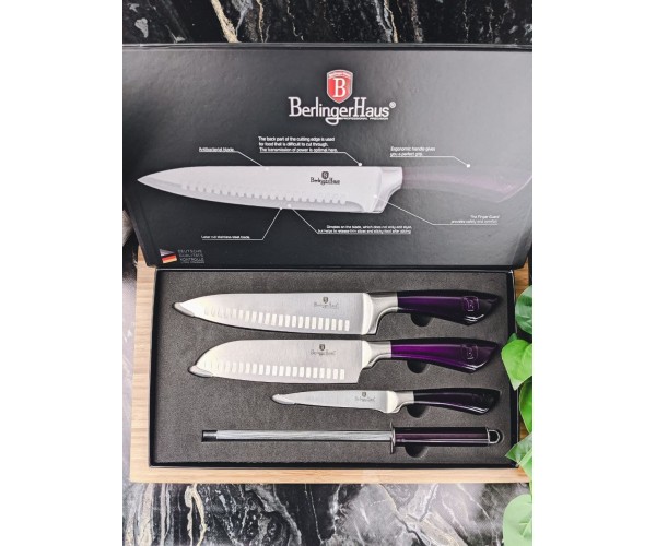 

Набор ножей 4 предмета Berlinger Haus Purple Eclipse BH-2496