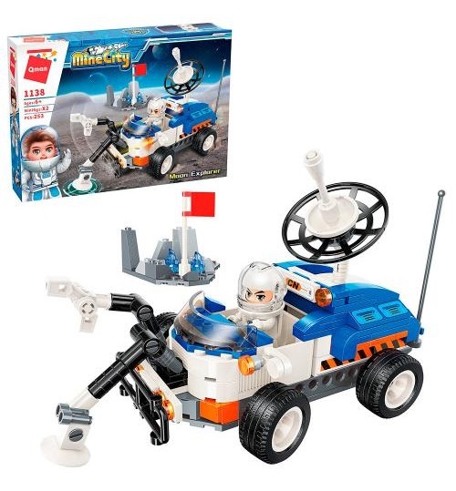 

Конструктор Qman космический транспорт 253дет. (1138)