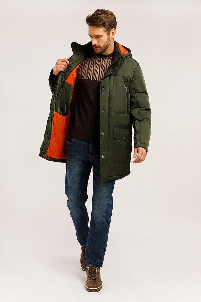 

Демисезонная мужская удлиненная куртка Finn Flare 19922012FW-507  Темно-зеленая, Демисезонная мужская удлиненная куртка Finn Flare 19922012FW-507 3XL Темно-зеленая