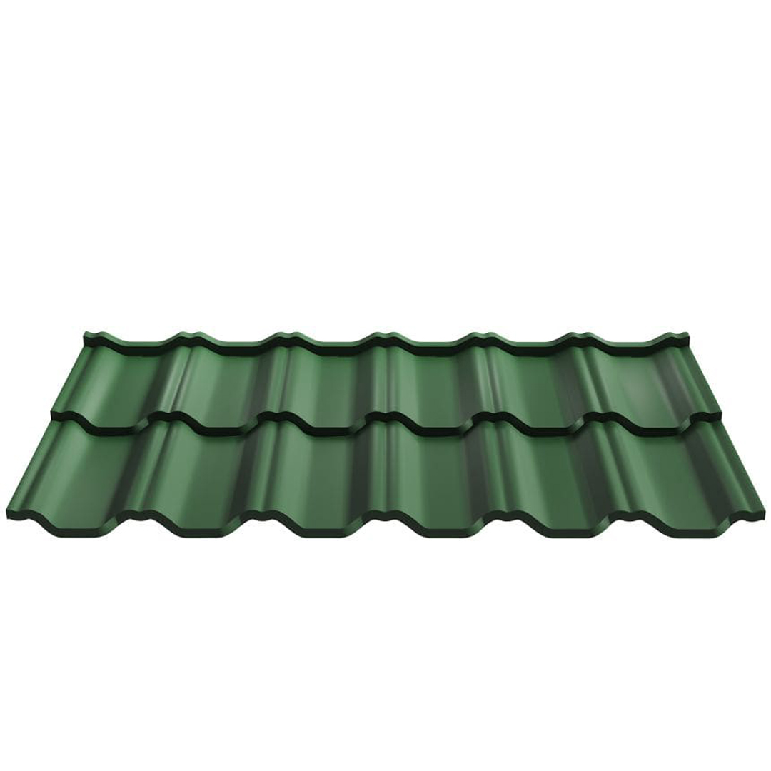 

Модульна металочерепиця ГРАДО Термастил 0,45 Украина RAL 6002 Темно-зеленый Арт. 202234-6002