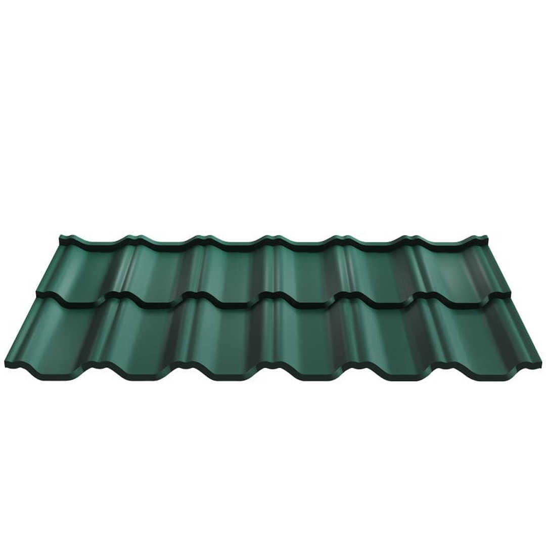 

Модульна металочерепиця ГРАДО Термастил 0,45 Украина RAL 6005 Зелёный мох Арт. 202229-6005