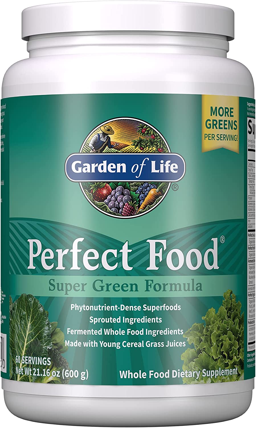 

Garden of Life Perfect Food 600 г (4384304149)