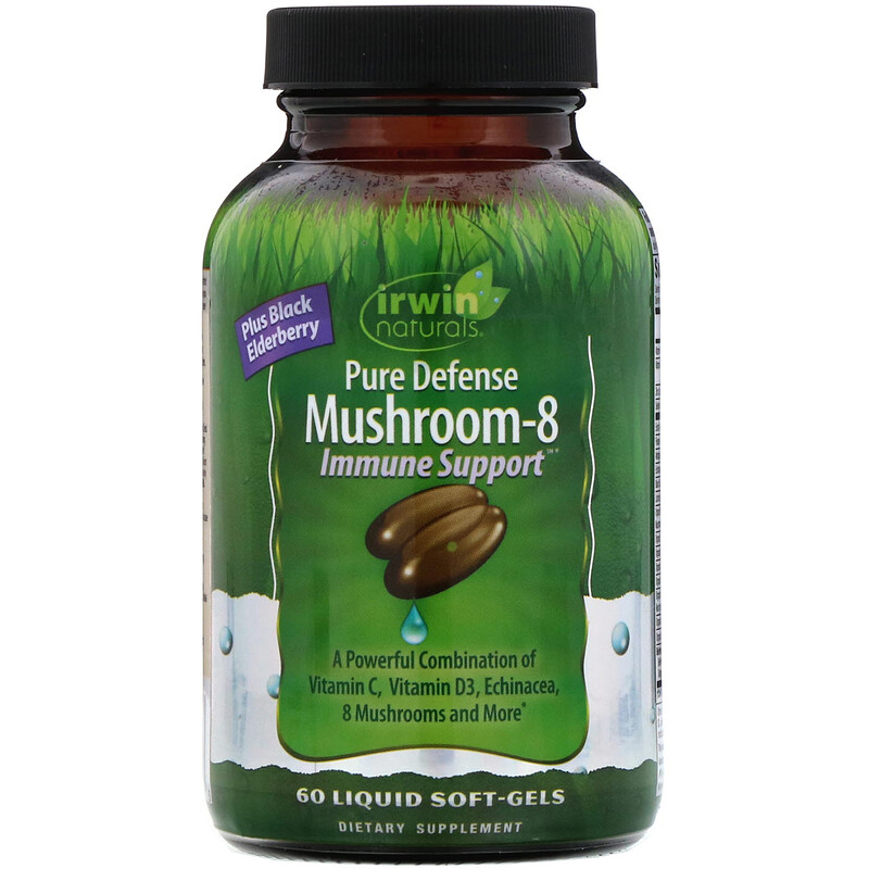 

Irwin Naturals Mushroom-8 60 капсул (4384304161)