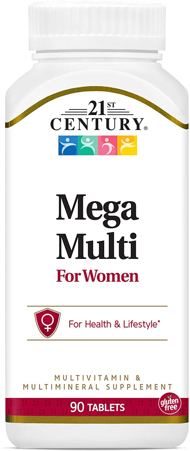 

21st Century Mega Multi For Women 90 таблеток (4384304156)