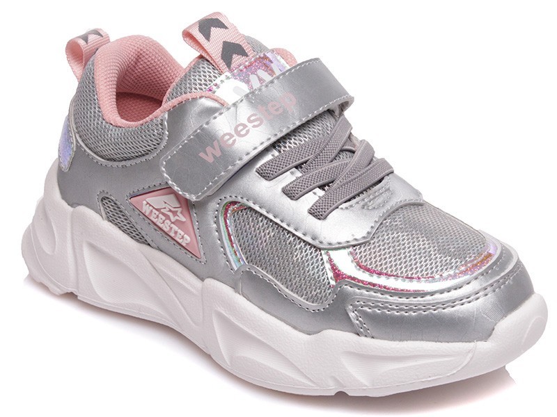 

Кросівки Weestep (28р.) 17 см срібні