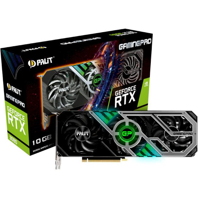 

Видеокарта PALIT GeForce RTX 3080 GamingPro (NED3080019IA-132AX)