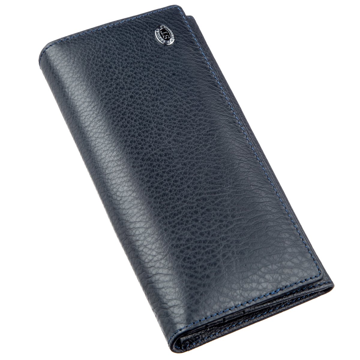 

Женский кожаный кошелек 17х9 см ST Leather Синий