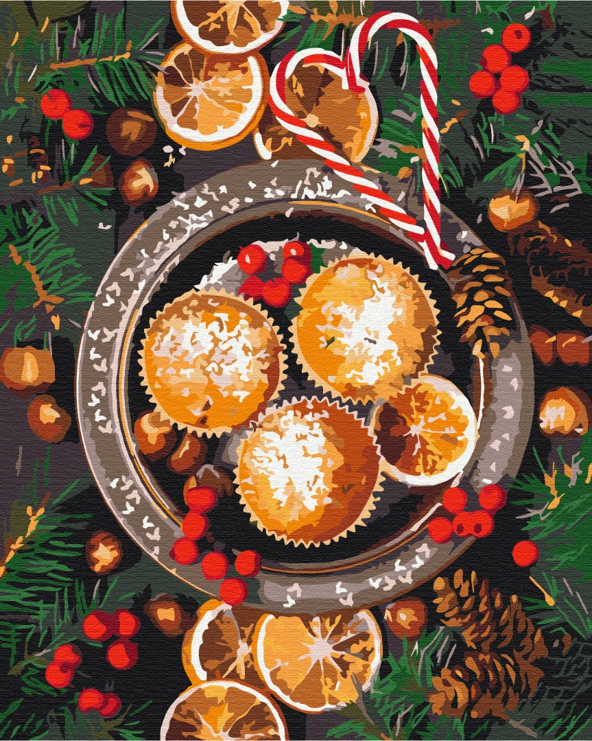

Картина по номерам Brushme Рождественские вкусности 40 х 50 см (BS52722)