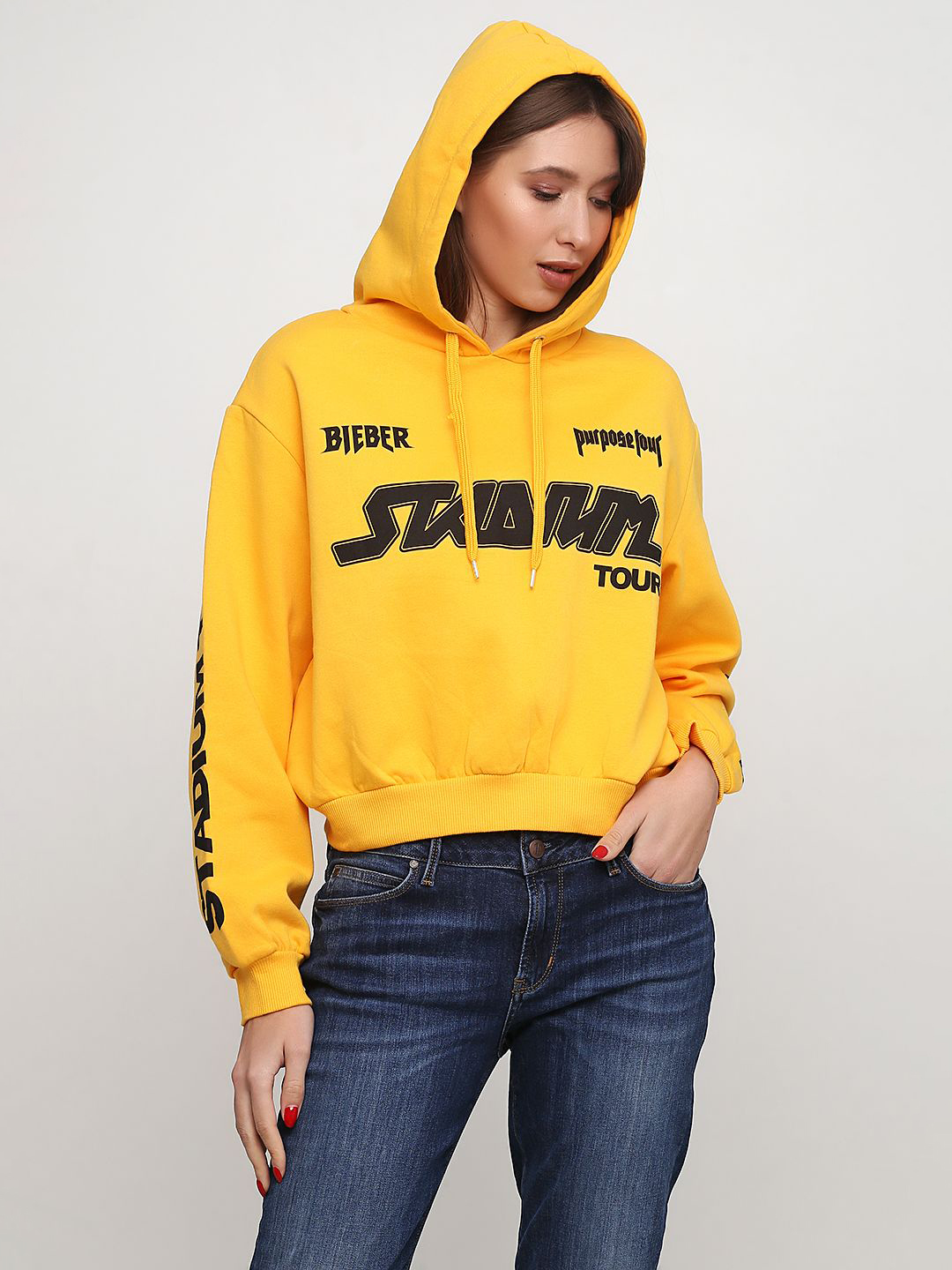 

Худи H&M 0592879-05  Желтое, Худи H&M 0592879-05 L Желтое