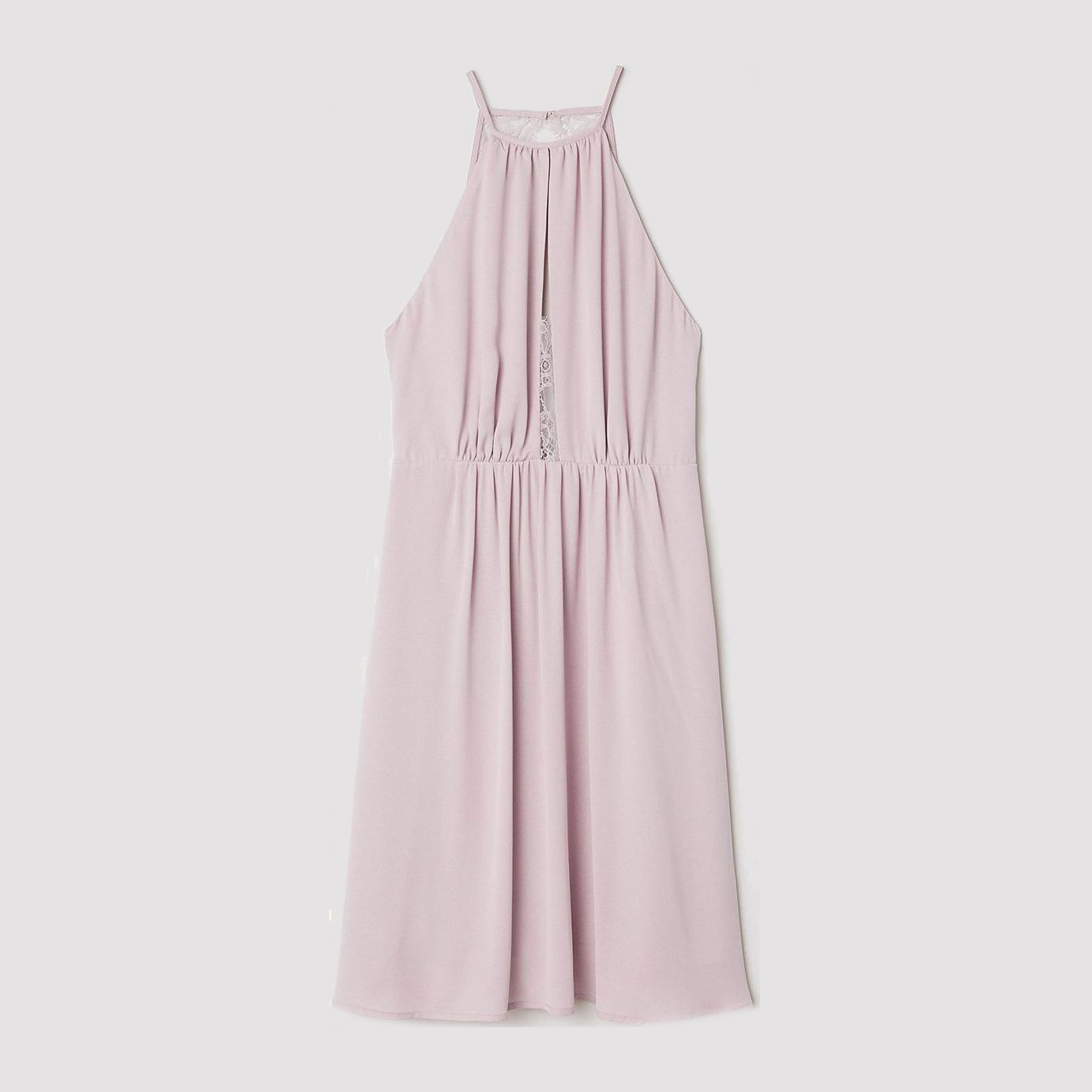 

Платье H&M 0608028-03  Розовое, Платье H&M 0608028-03 34 Розовое