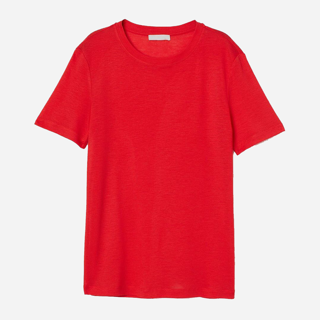 

Футболка H&M 0779909  Красная, Футболка H&M 0779909 L Красная