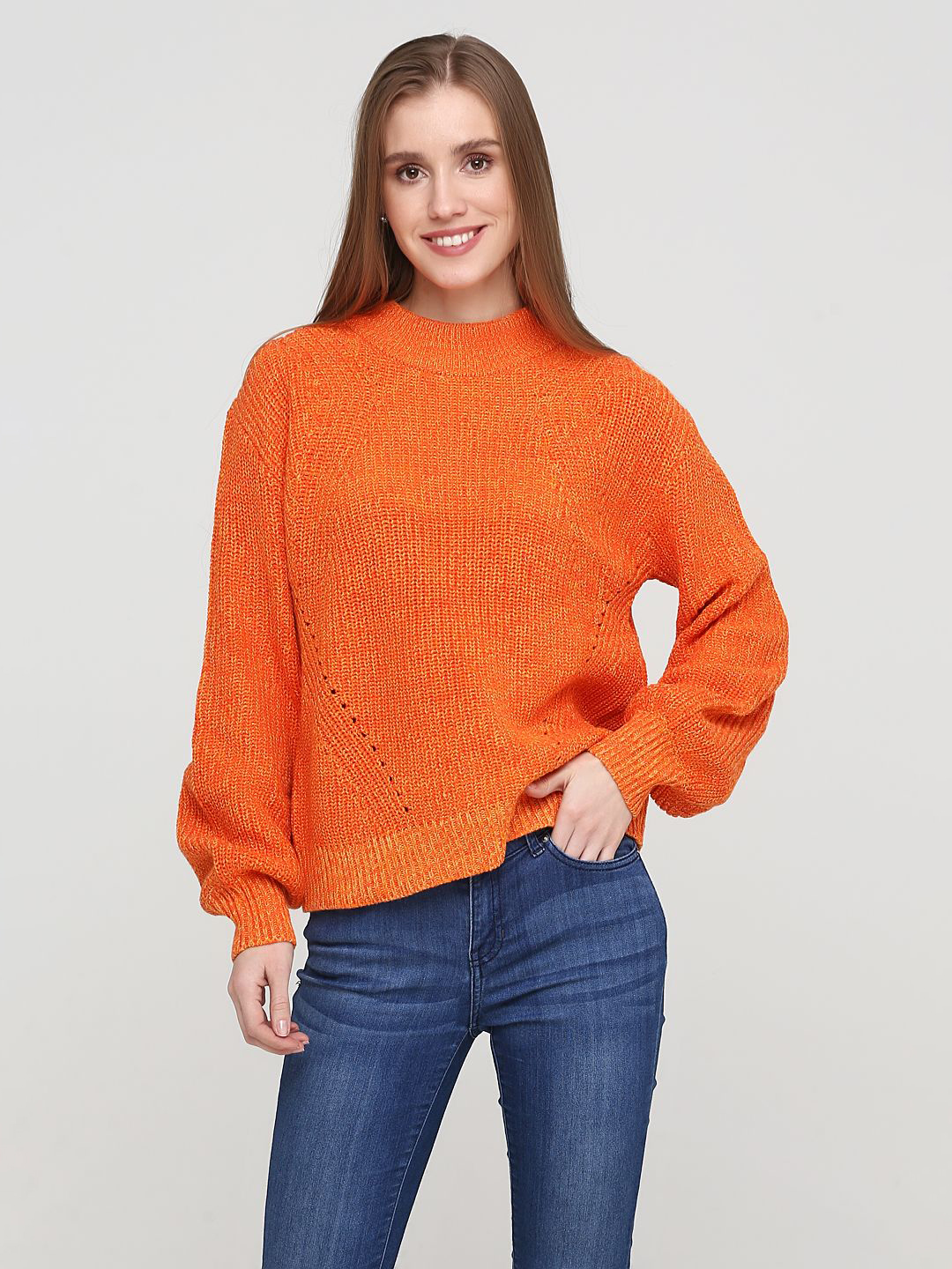 

Джемпер H&M 0556420-05  Оранжевый, Джемпер H&M 0556420-05 L Оранжевый