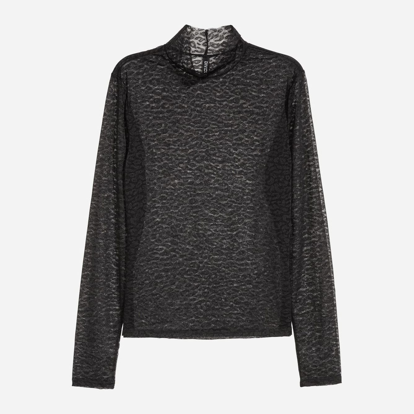 

Блузка H& 0588785-01  Черная, Блузка H&M 0588785-01 M Черная